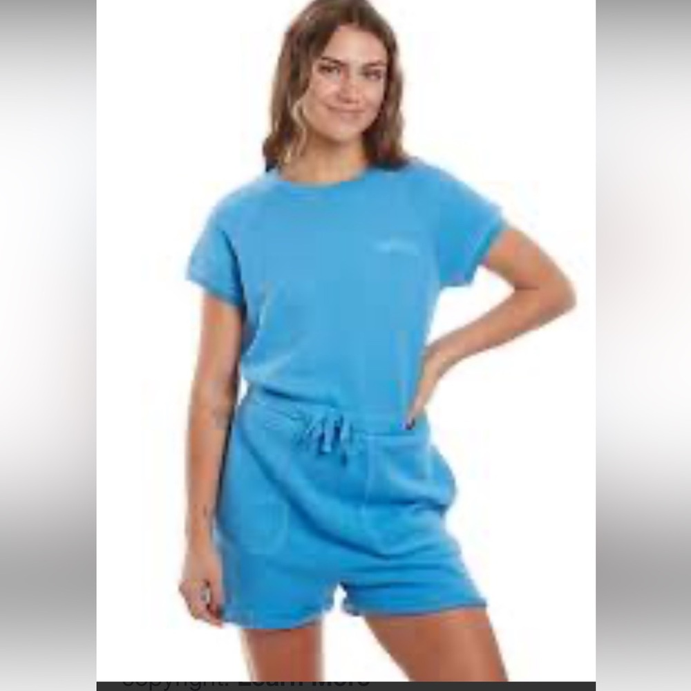 Ivory Ella cotton blend comfy romper XL